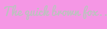 Image with Font Color BFC0C1 and Background Color F597E5